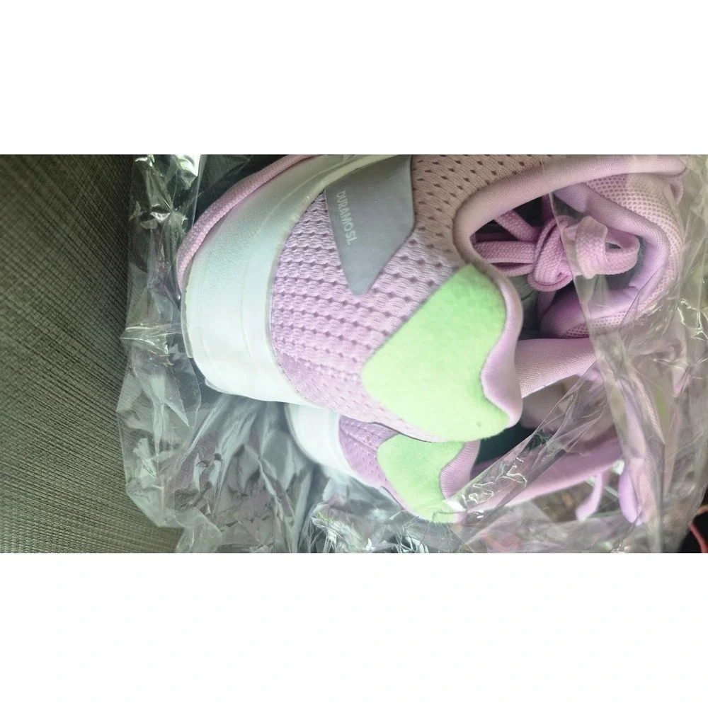 Adidas Duramo SL Womens Running Shoes Lavender Purple Neon IE7980 Size 8